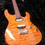 A feast of quilted maple, with cocobolo wood