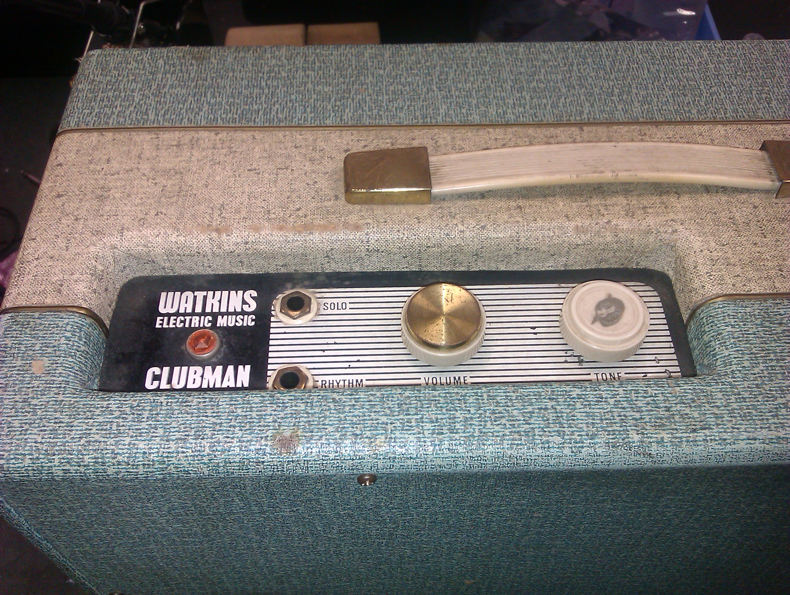 The Wem Clubman control panel.